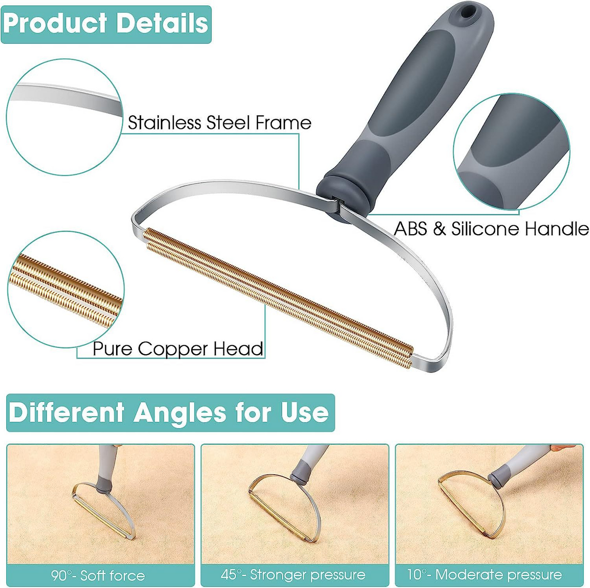 Yumi & Co. Deep-Clean Fur Scraper