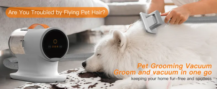 Yumi & Co. Grooming Vacuum Kit